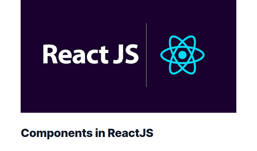 Components in ReactJS